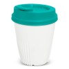 White Teal IdealCups 355mL